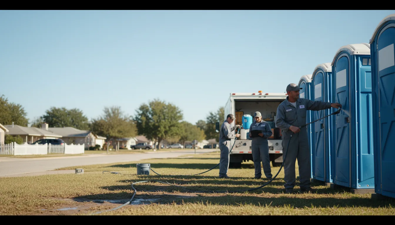Long-Term Portable Toilet Rental in Davison, MI near me